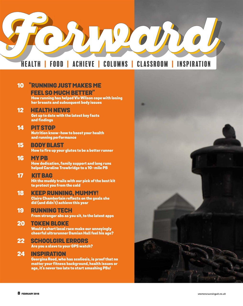 Women’s Running Preview Pages