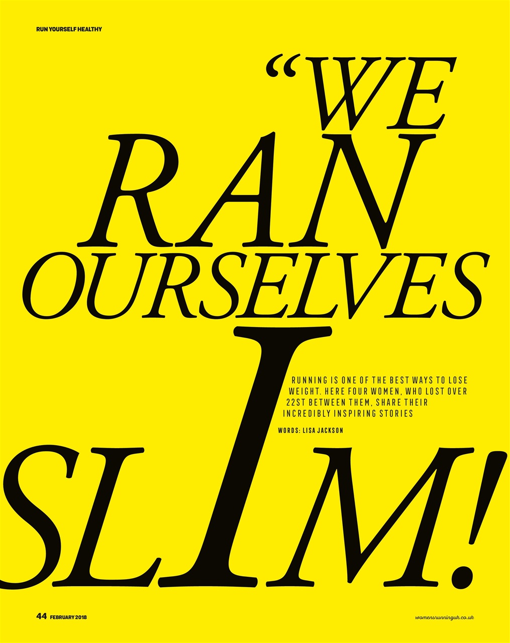 Women’s Running Preview Pages