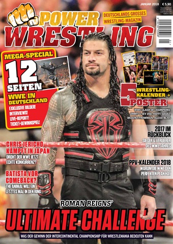 Power-Wrestling issue Januar 2018