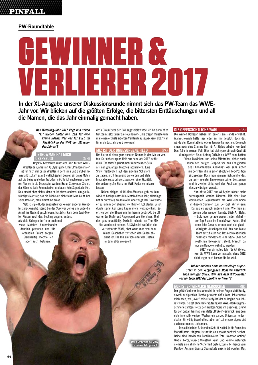Power-Wrestling Preview Pages