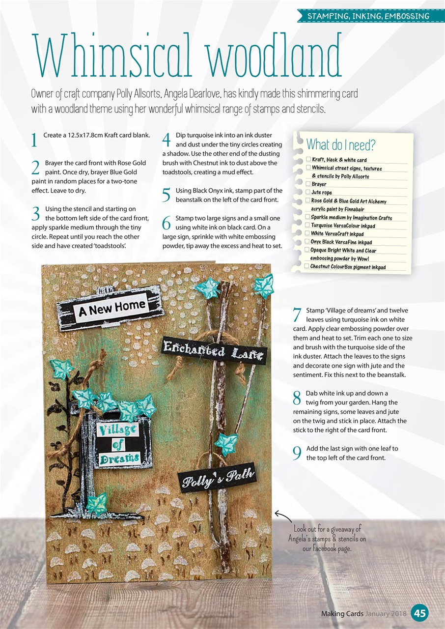 Making Cards & Papercraft Preview Pages