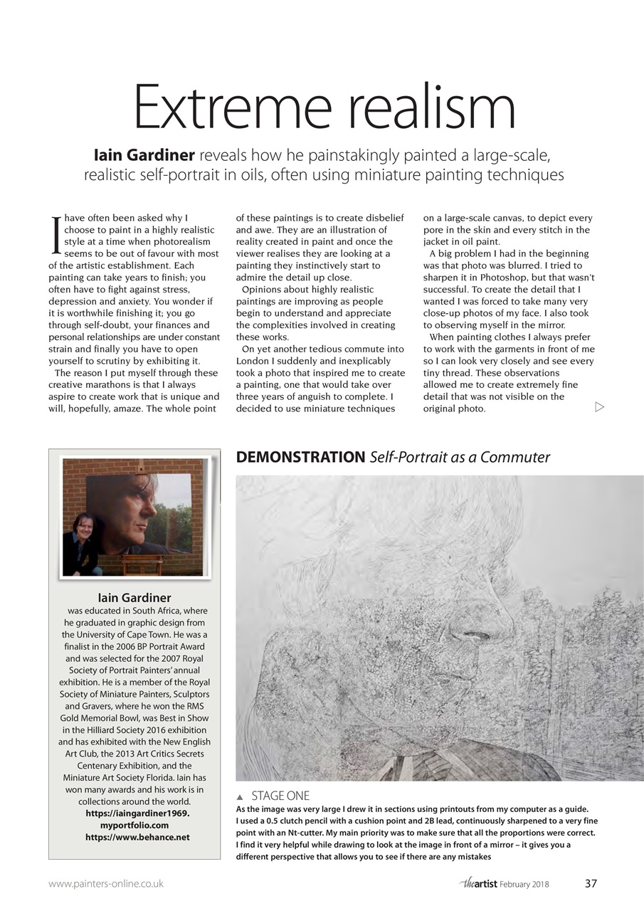 The Artist Preview Pages