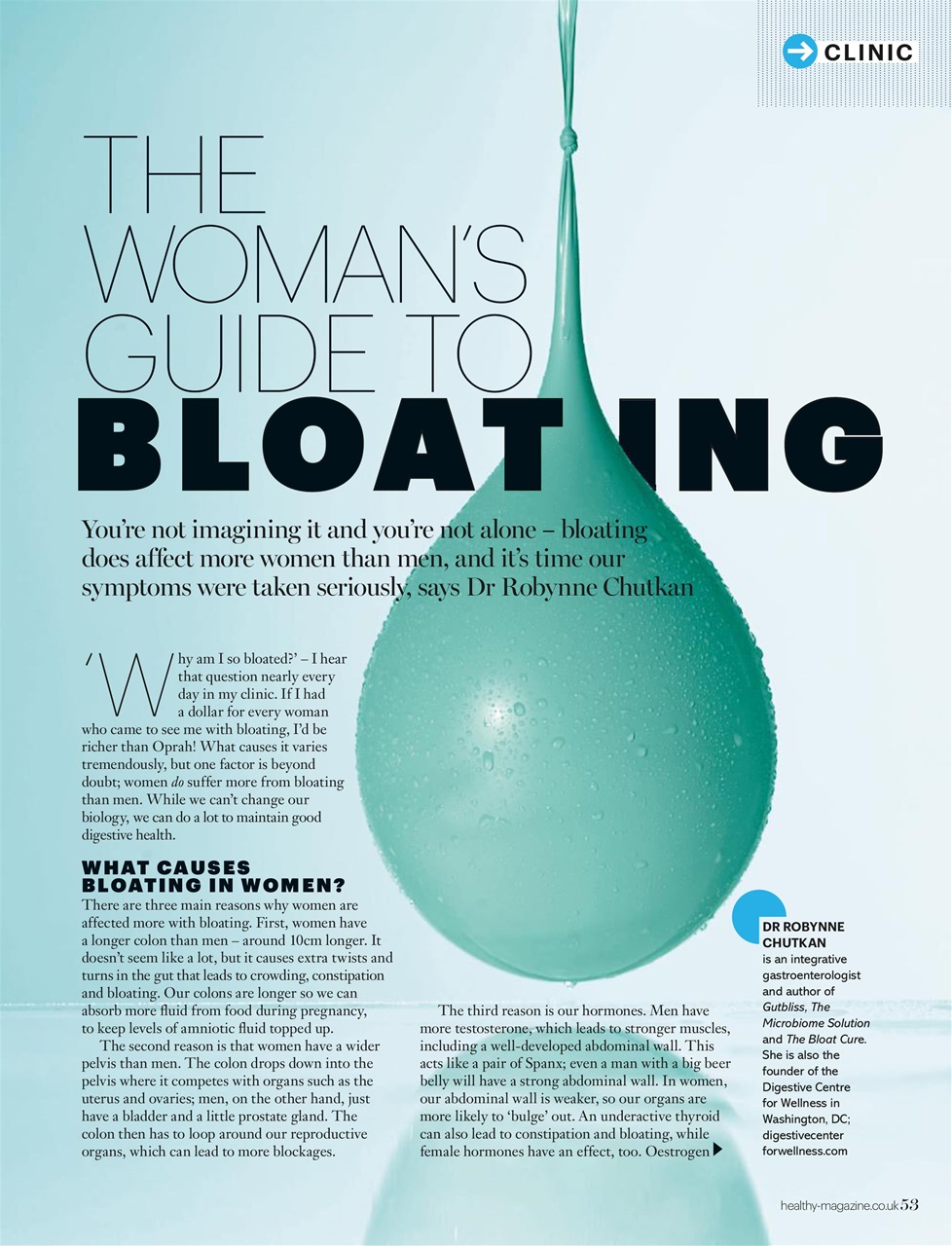 Healthy Magazine Preview Pages