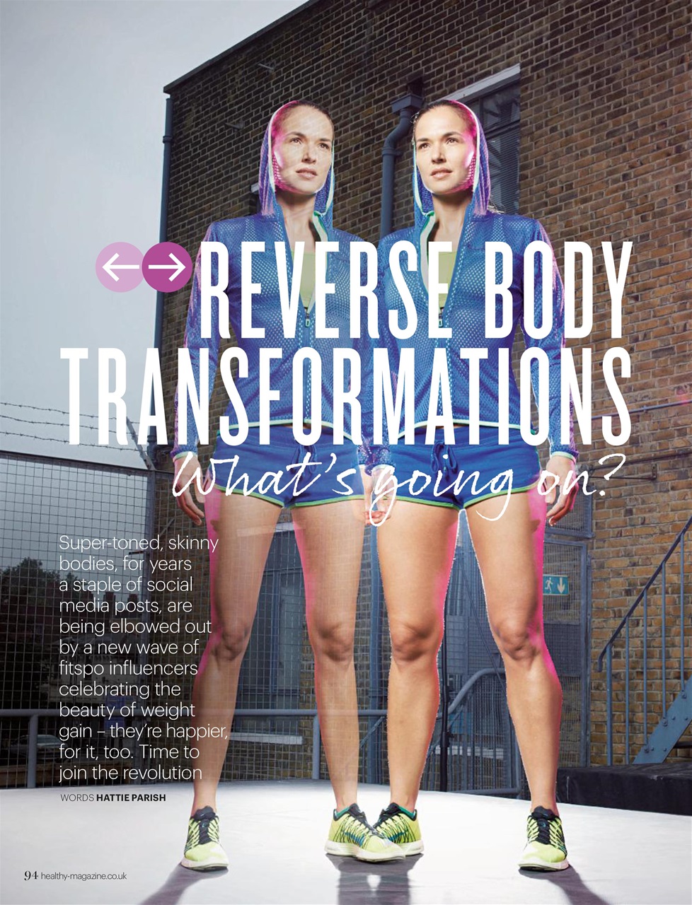 Healthy Magazine Preview Pages