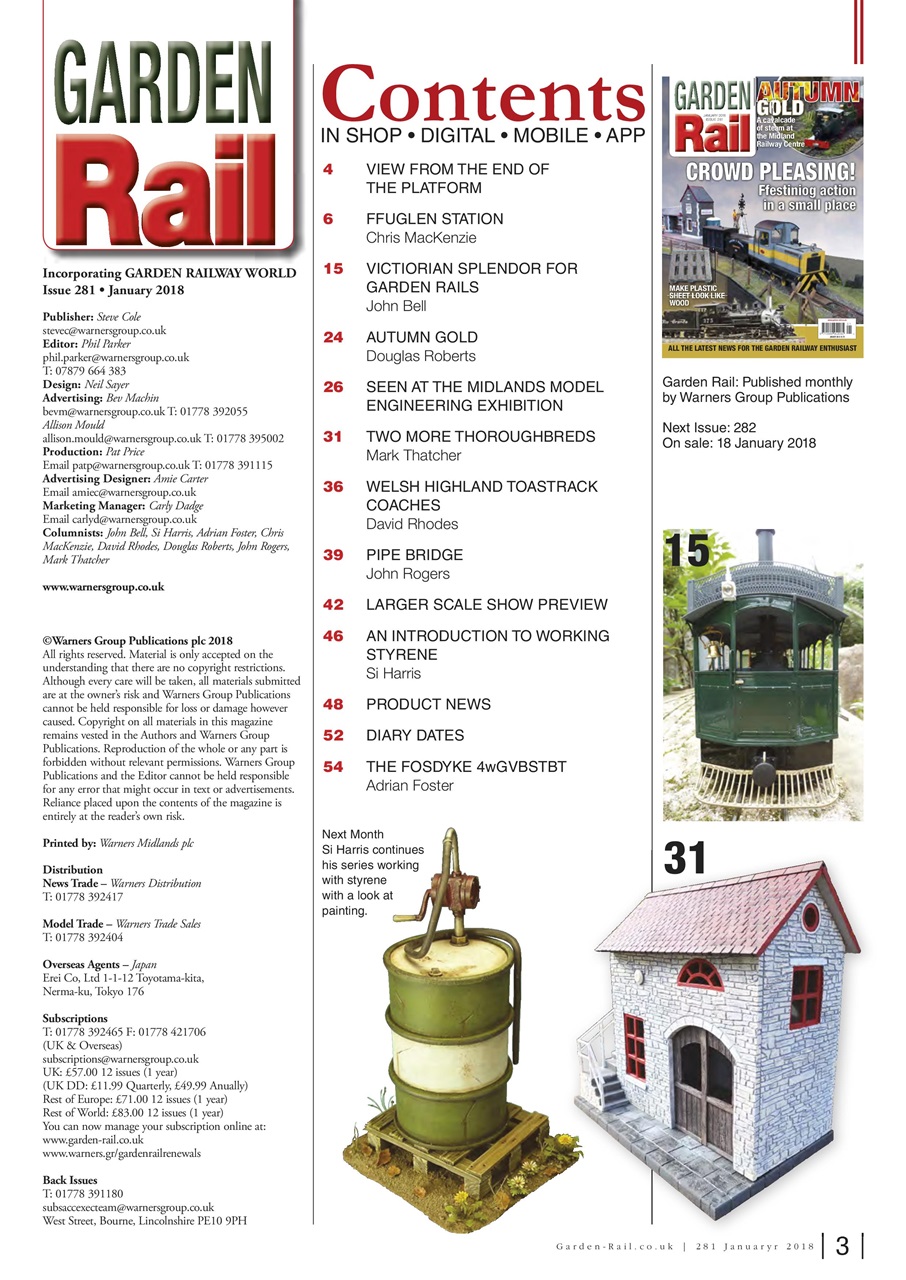 Garden Rail Preview Pages