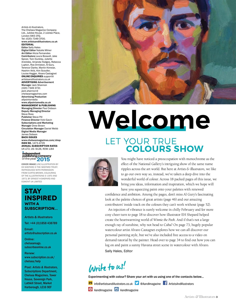 Artists & Illustrators Preview Pages