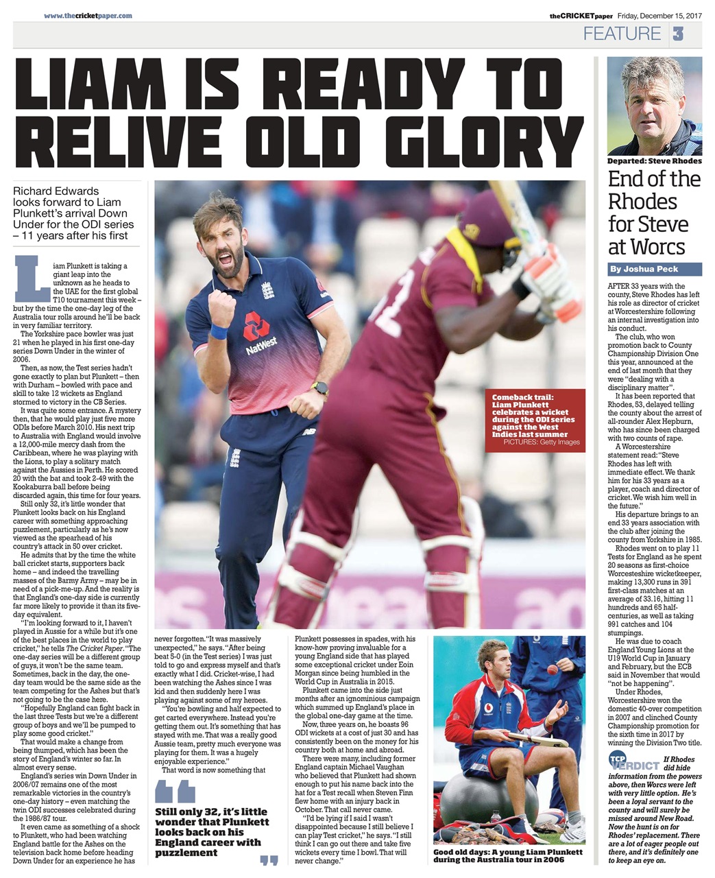 The Cricket Paper Preview Pages
