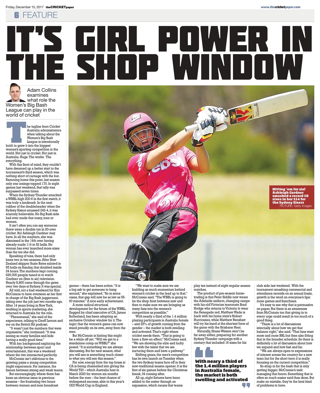 The Cricket Paper Preview Pages