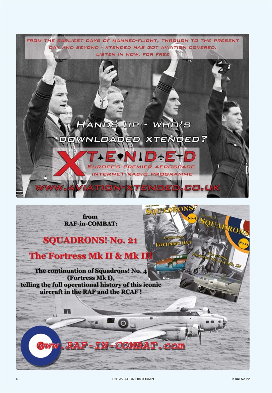 The Aviation Historian Magazine Preview Pages