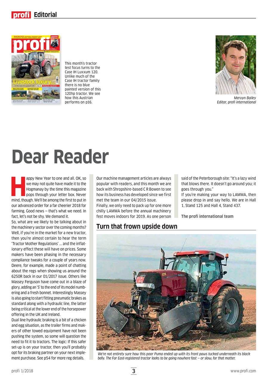 Profi International Preview Pages