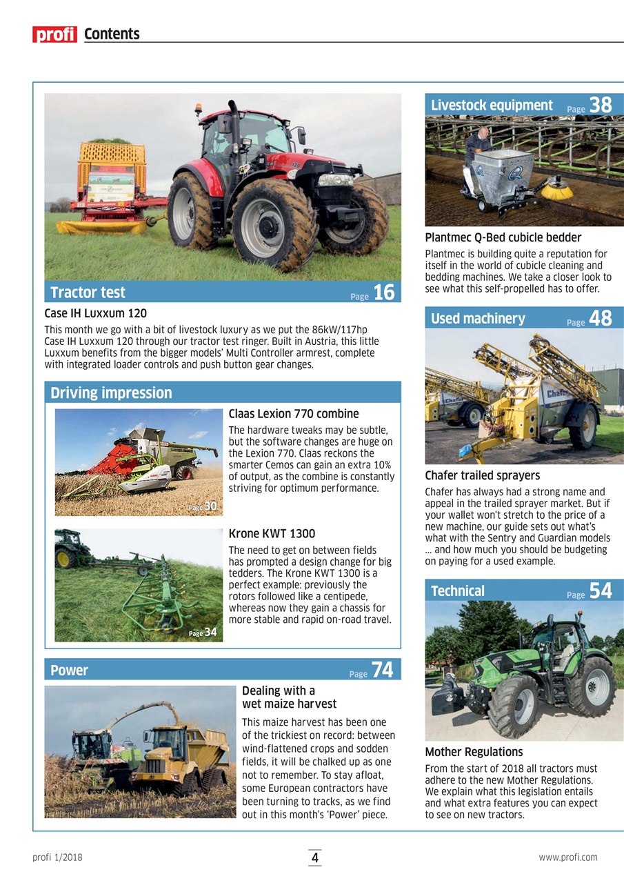 Profi International Preview Pages