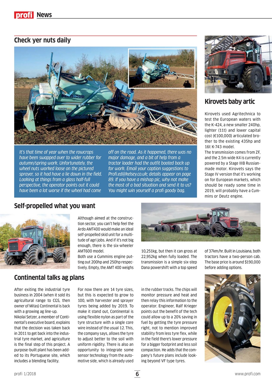 Profi International Preview Pages