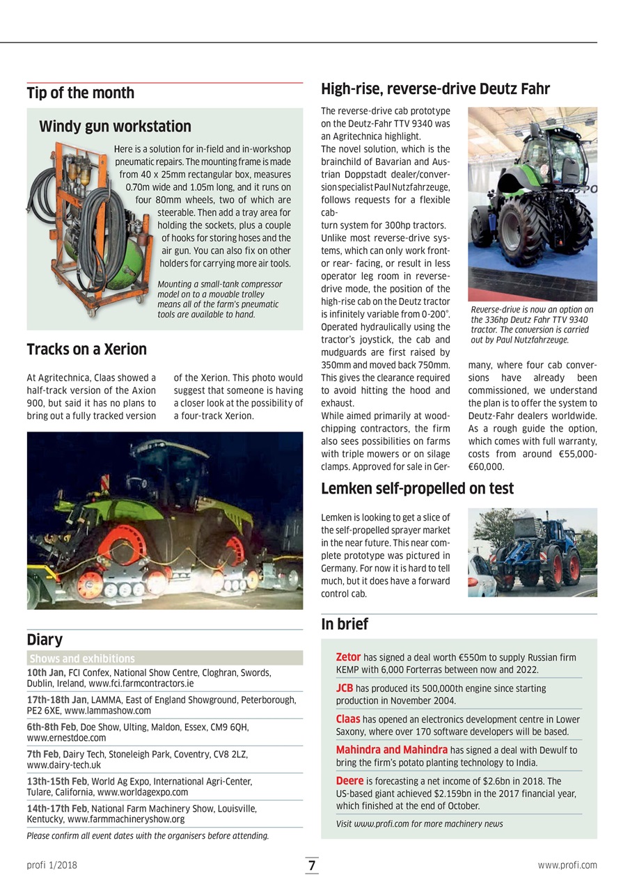 Profi International Preview Pages