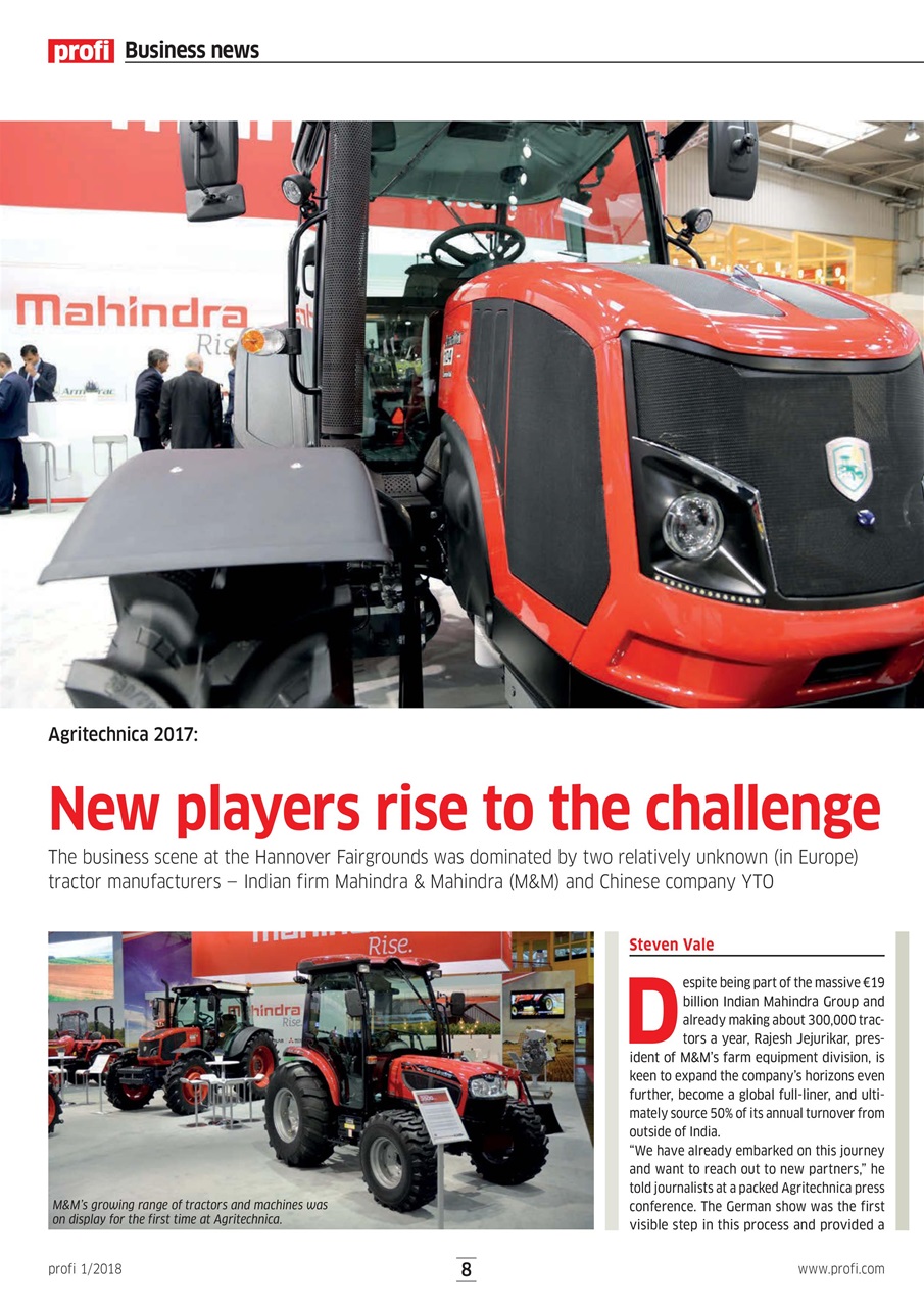 Profi International Preview Pages