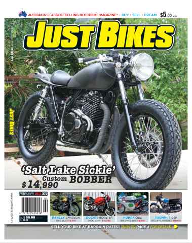 JUST BIKES issue JUST BIKES Issue 272 Feb 2012