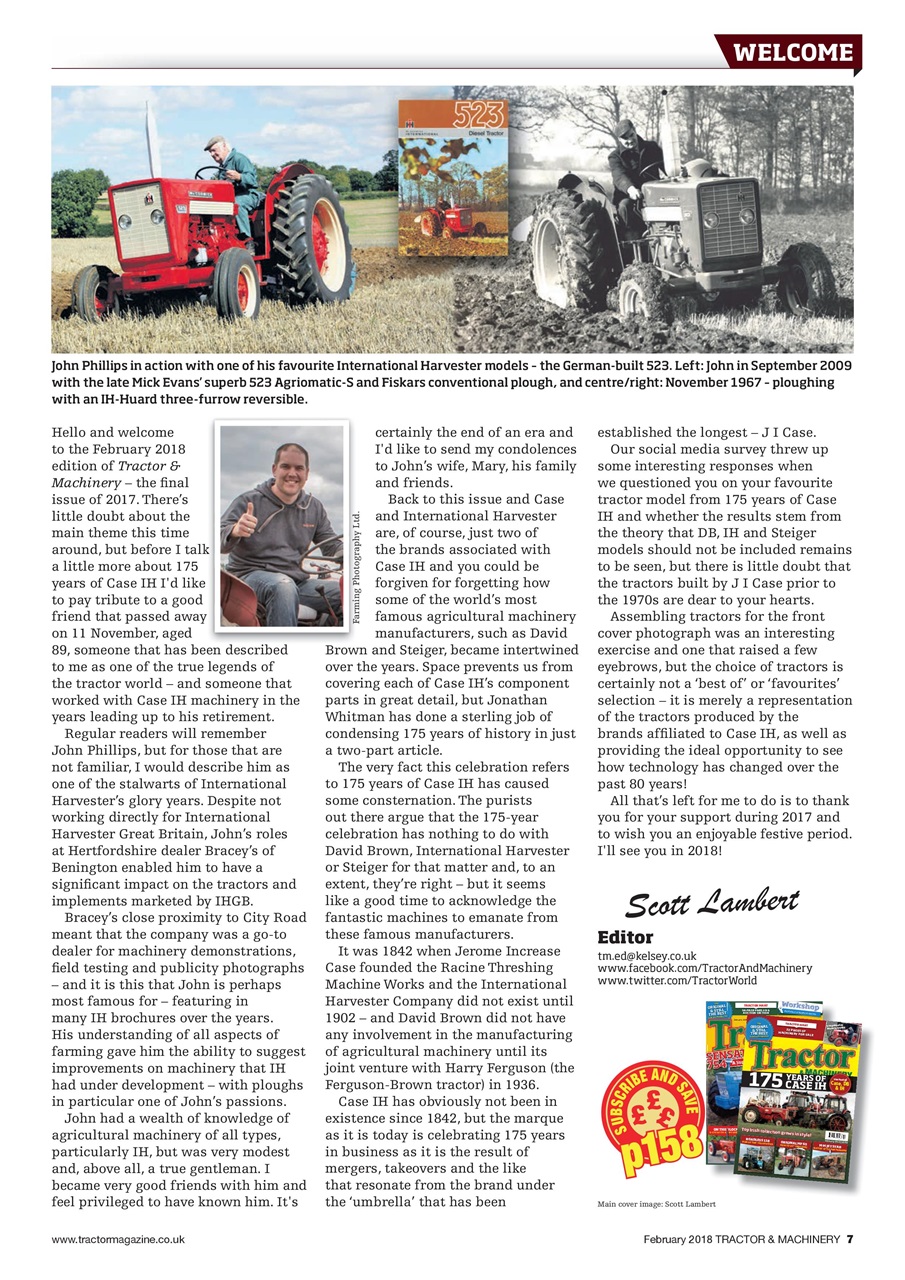 Tractor & Machinery Preview Pages