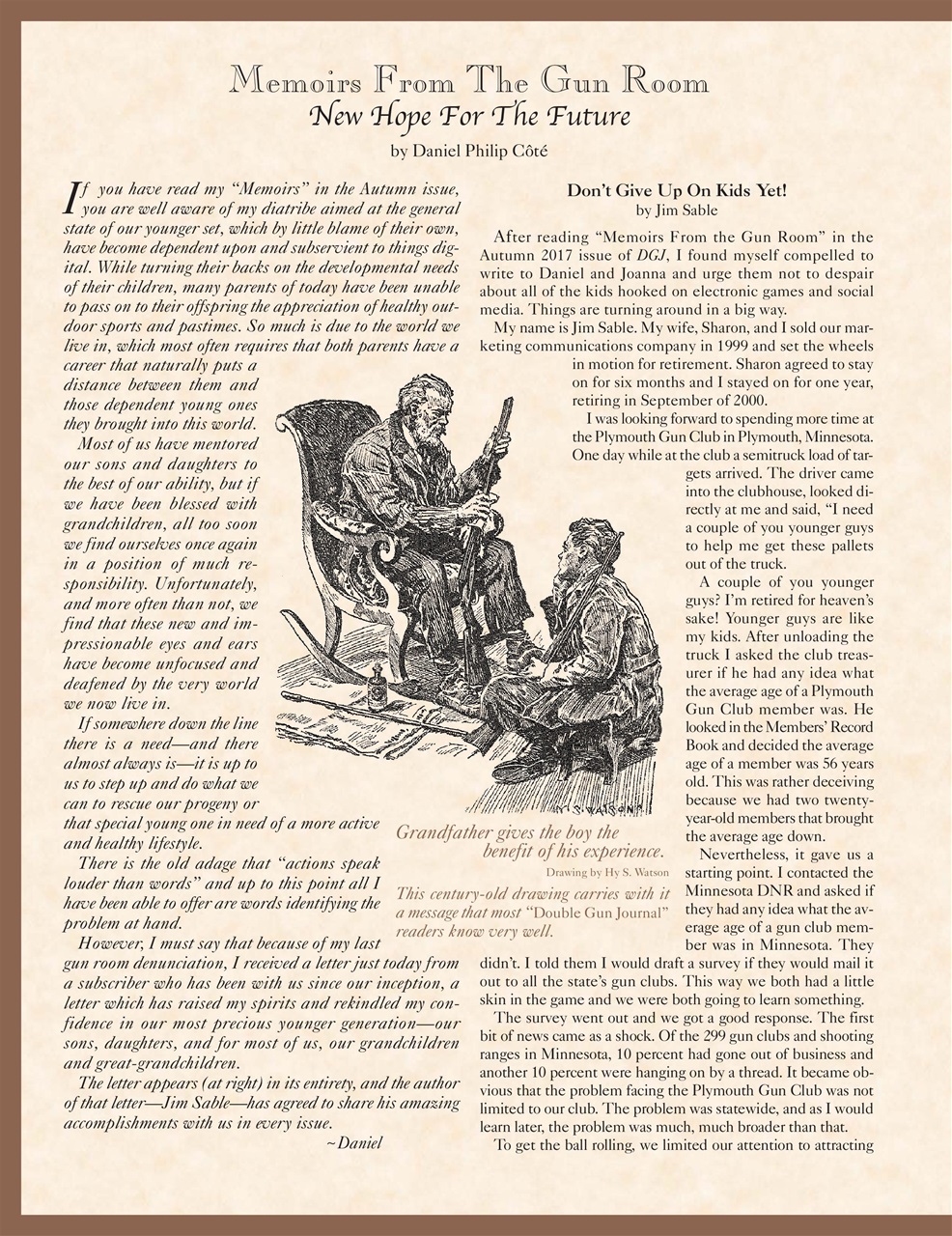 Double Gun Journal Preview Pages