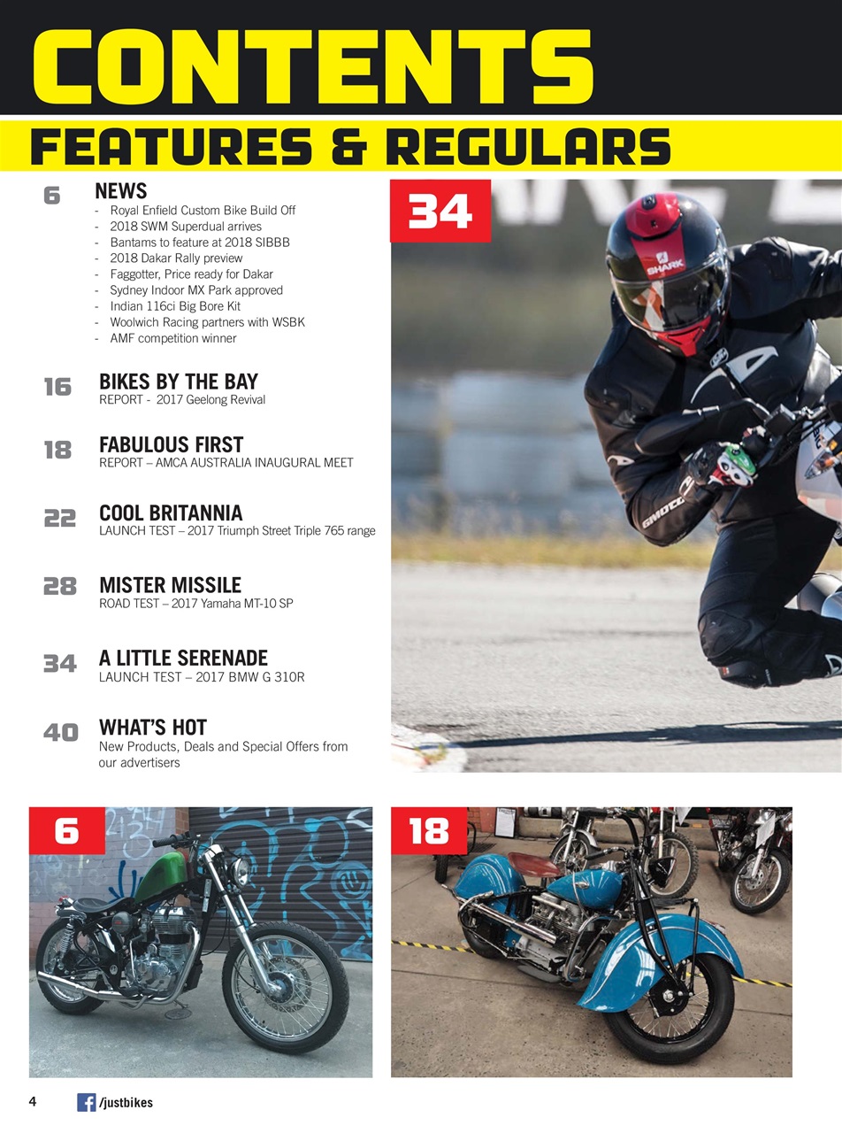 JUST BIKES Preview Pages