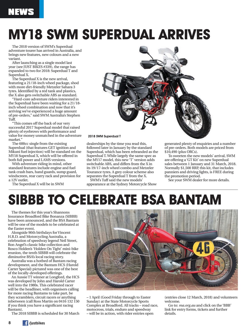 JUST BIKES Preview Pages