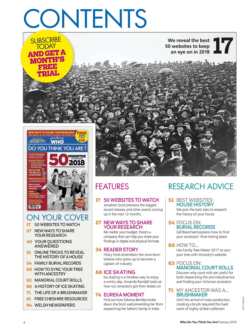 Who Do You Think You Are? Preview Pages