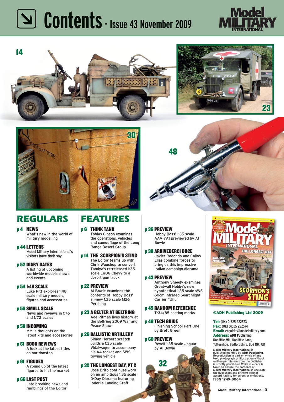 Model Military International Preview Pages