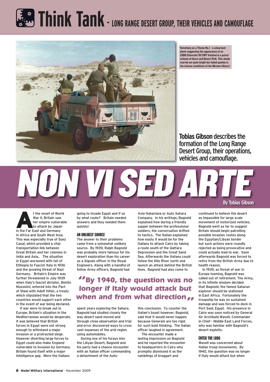 Model Military International Preview Pages