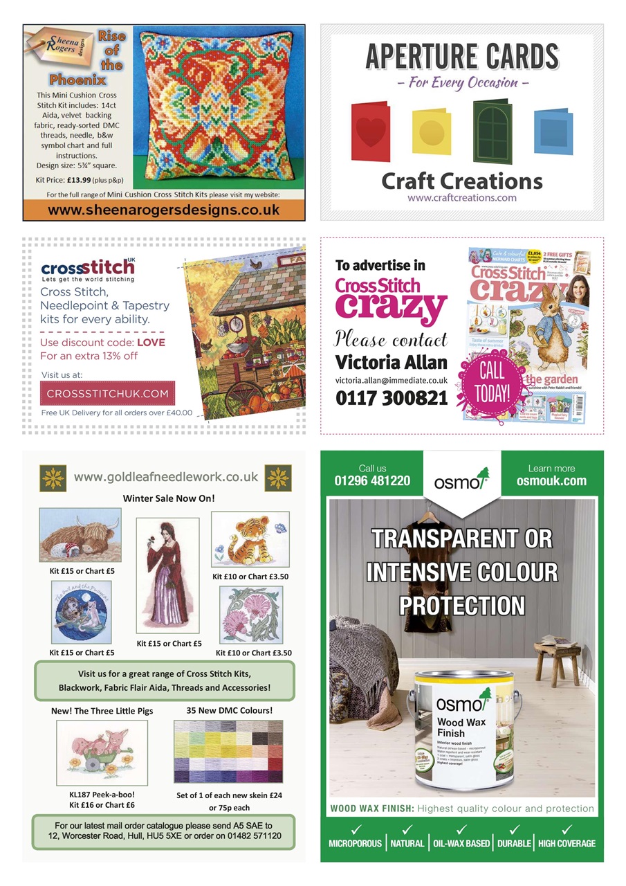 Cross Stitch Crazy Preview Pages