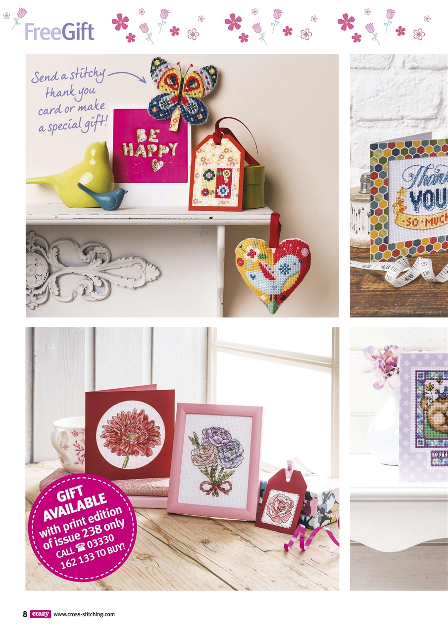 Cross Stitch Crazy Preview Pages