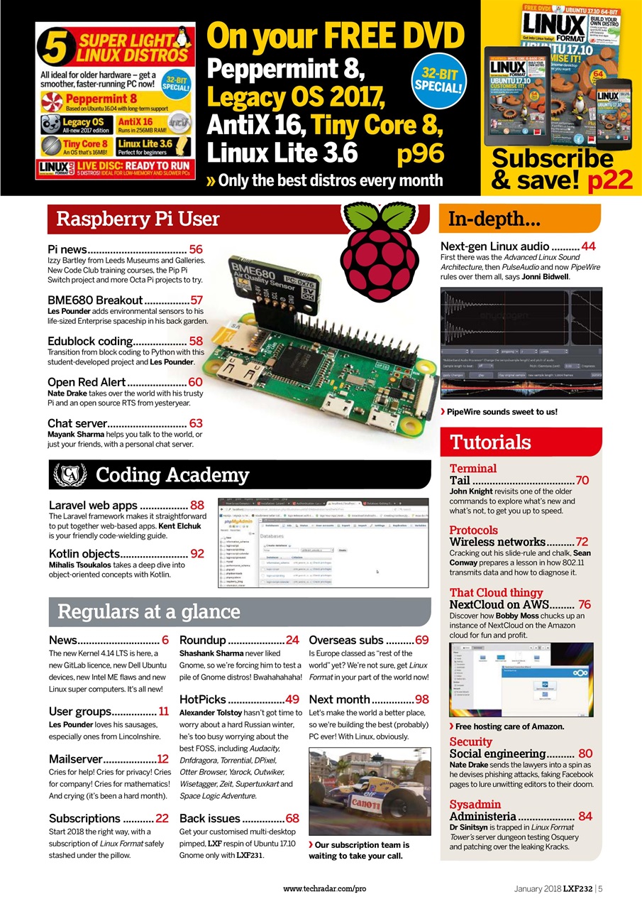 Linux Format Preview Pages