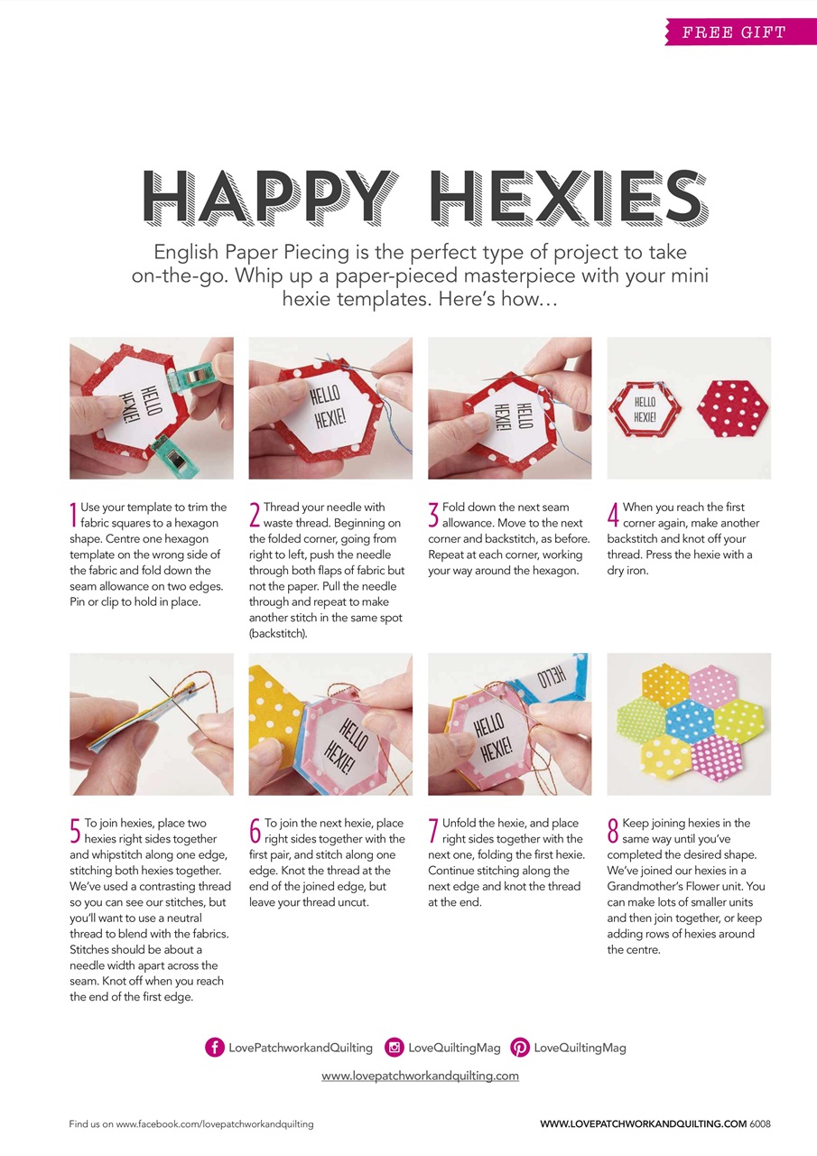 Love Patchwork & Quilting Preview Pages