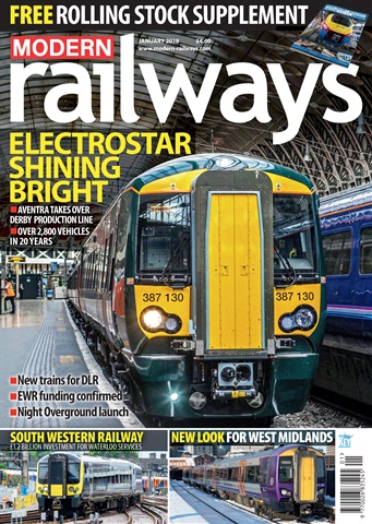 Modern Railways issue  January 2018
