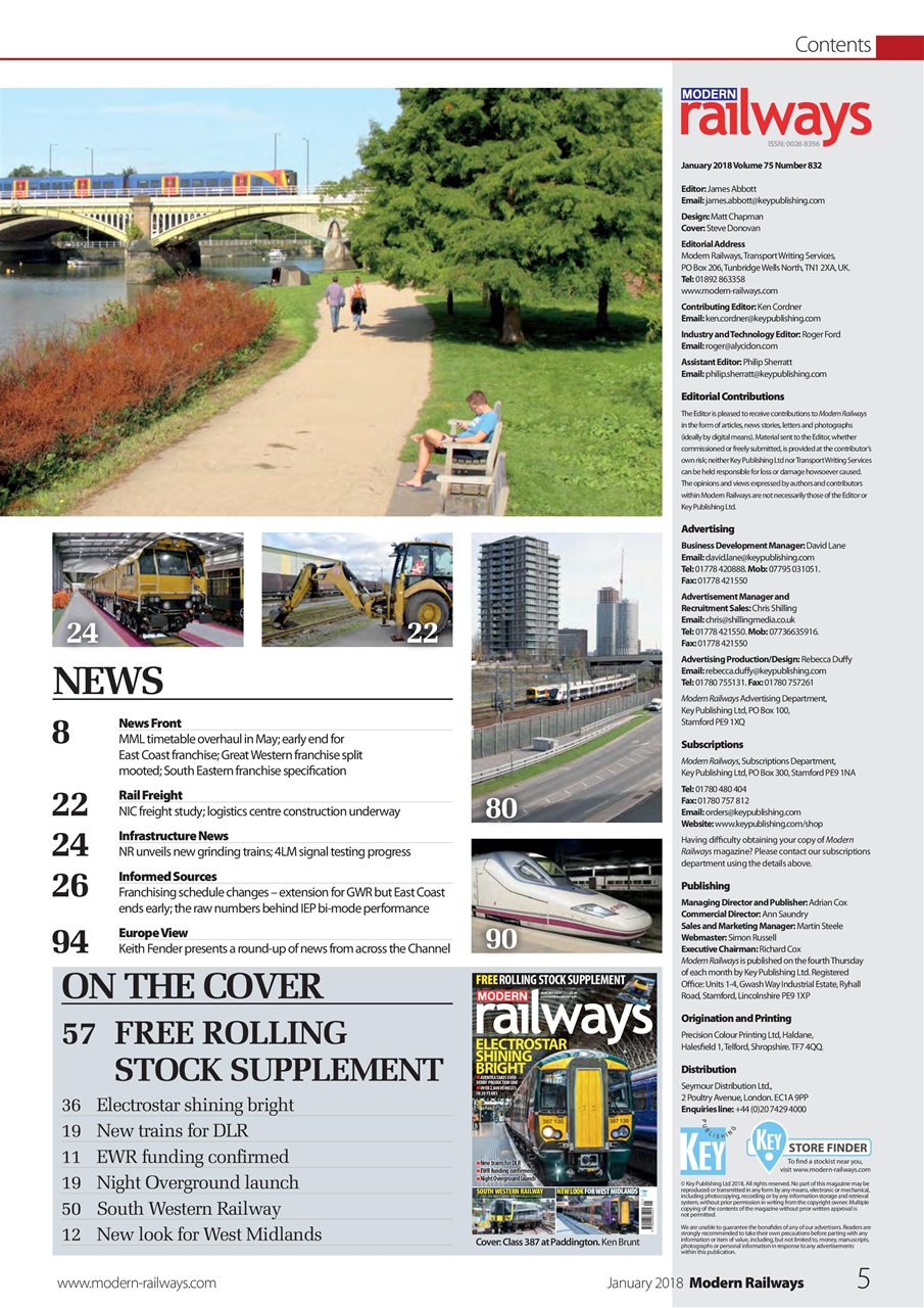 Modern Railways Preview Pages