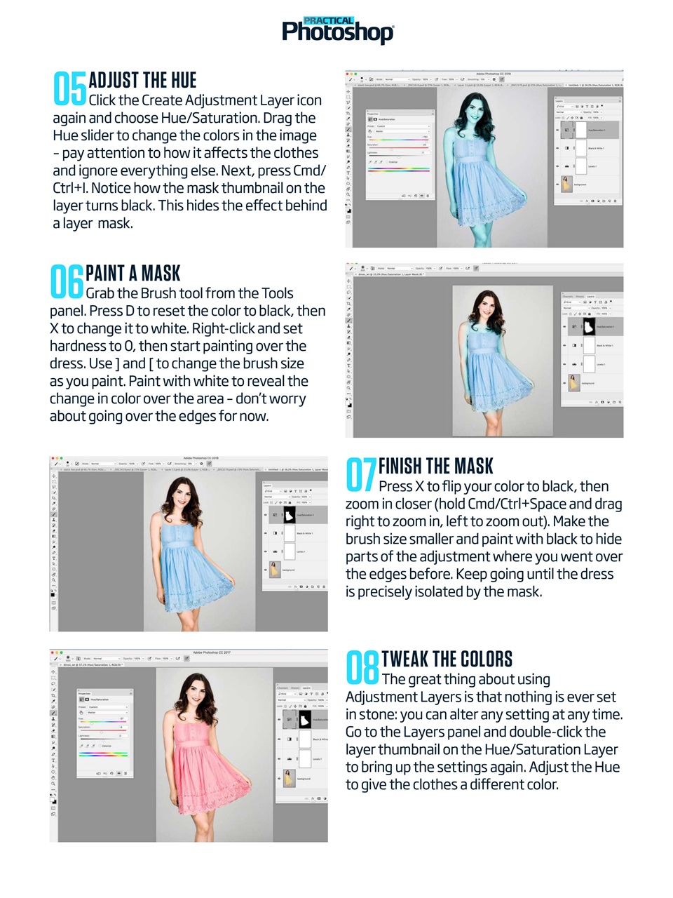 Practical Photoshop Preview Pages
