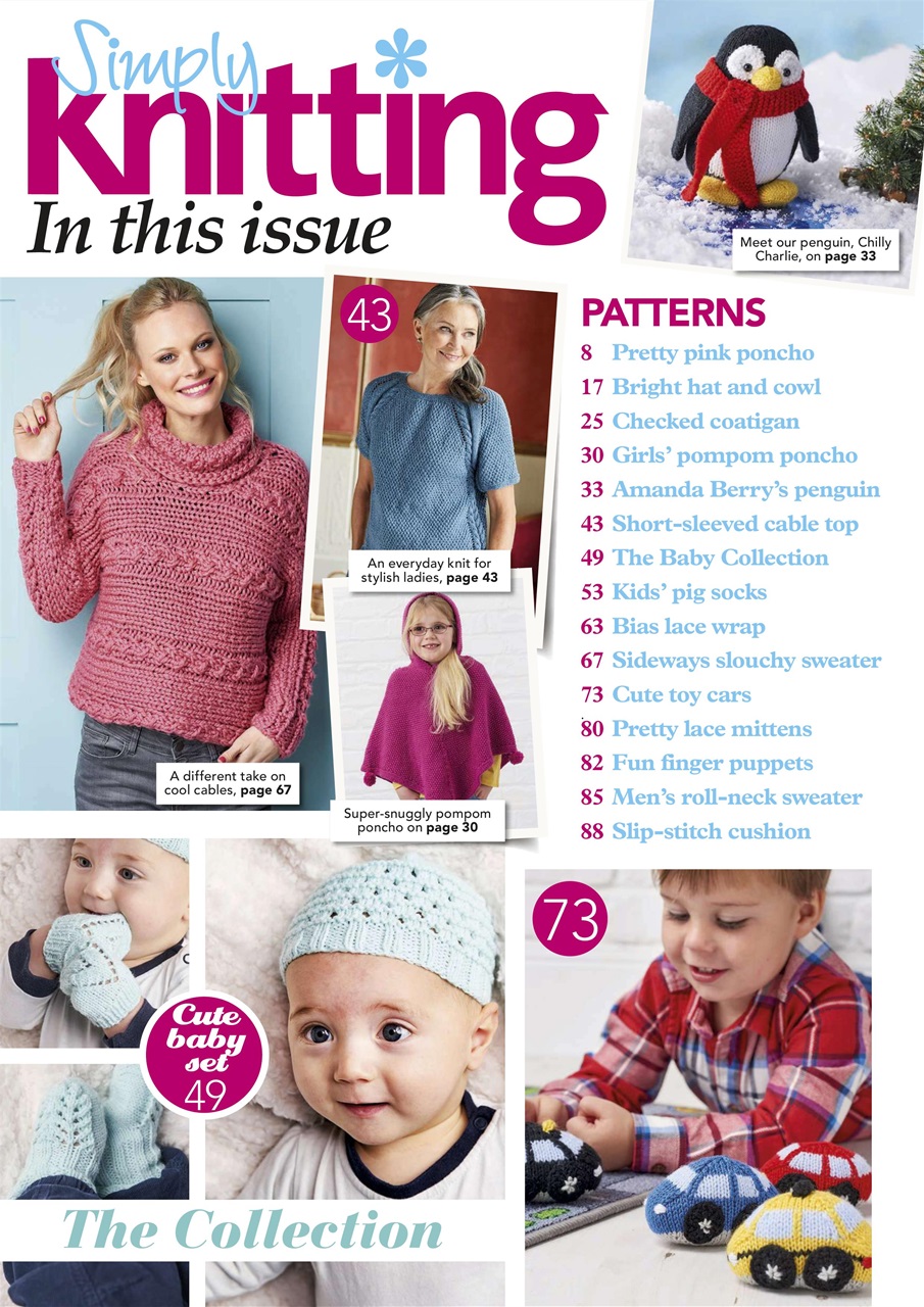 Simply Knitting Preview Pages