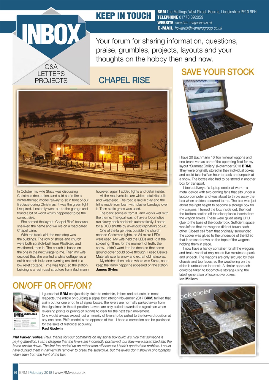 British Railway Modelling (BRM) Preview Pages