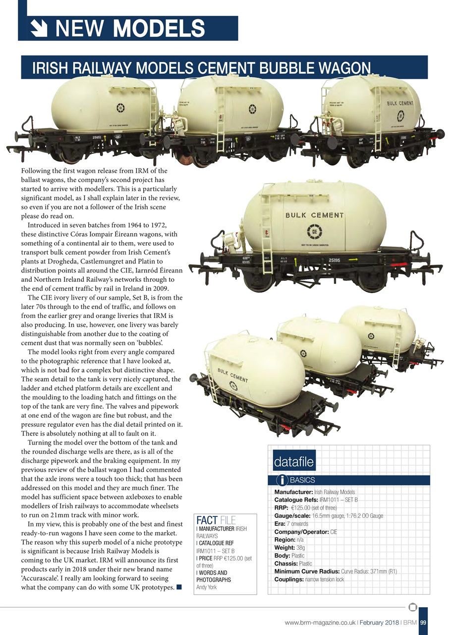 British Railway Modelling (BRM) Preview Pages