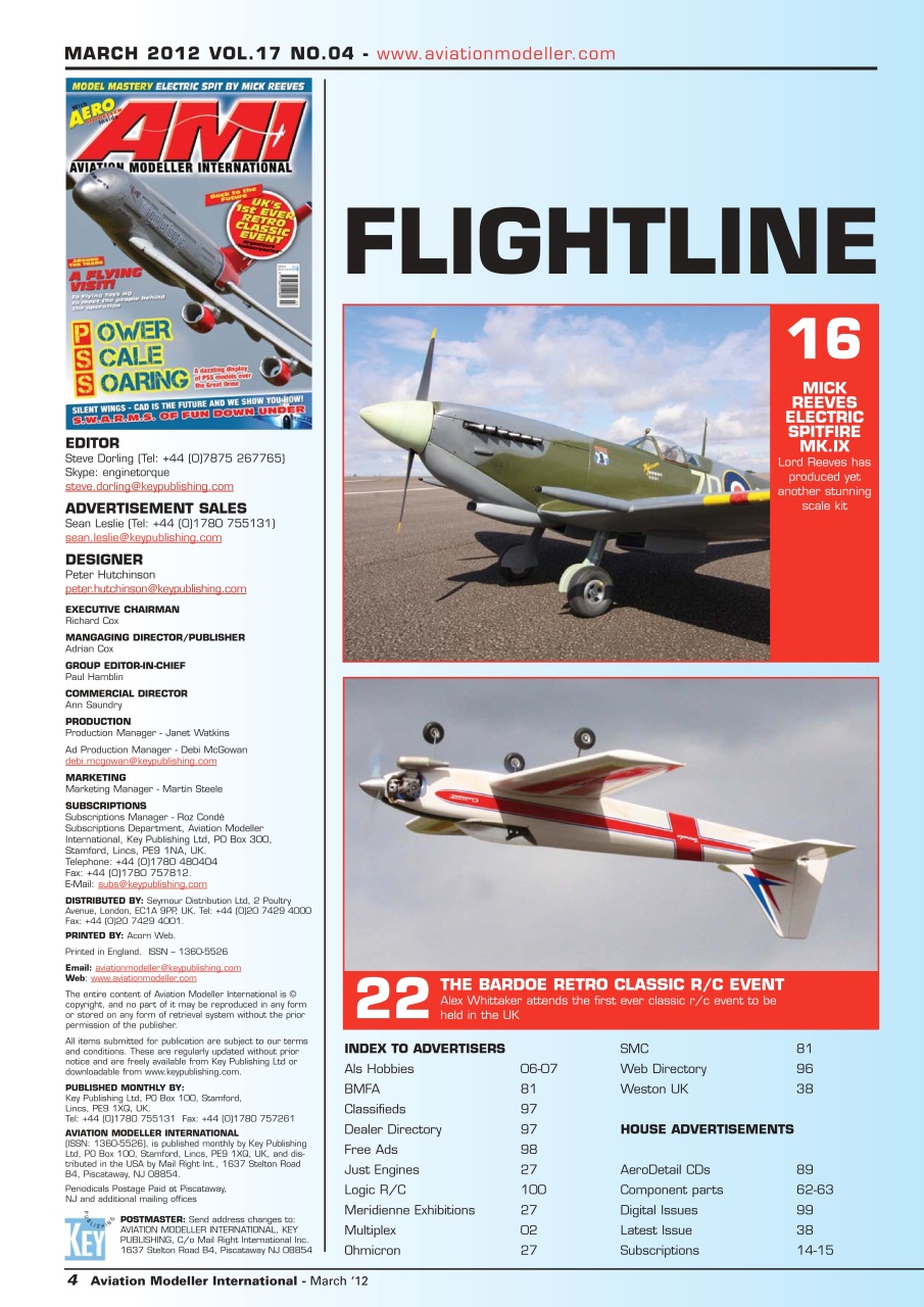 Aviation Modeller International Preview Pages