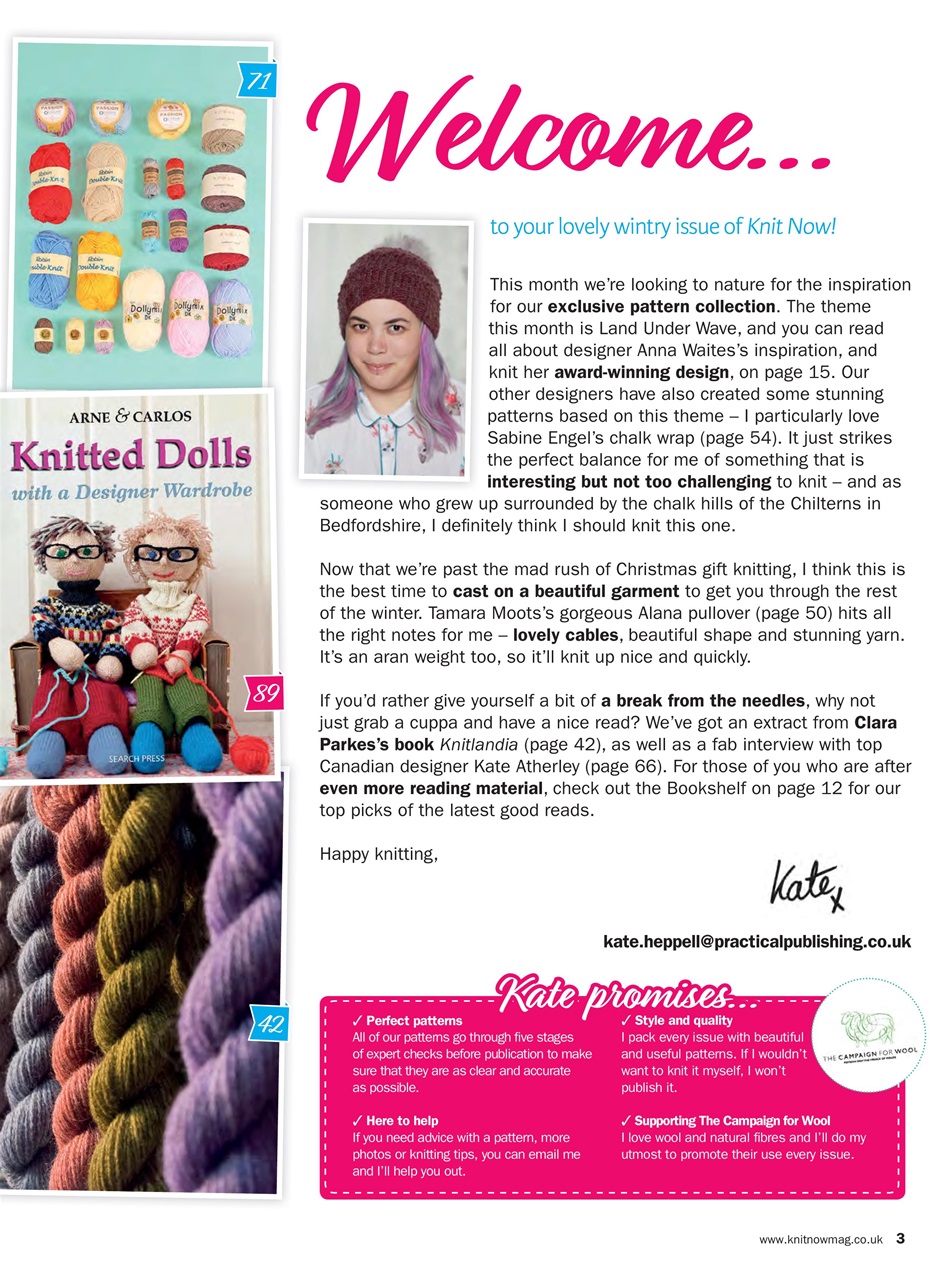 Knit Now Preview Pages