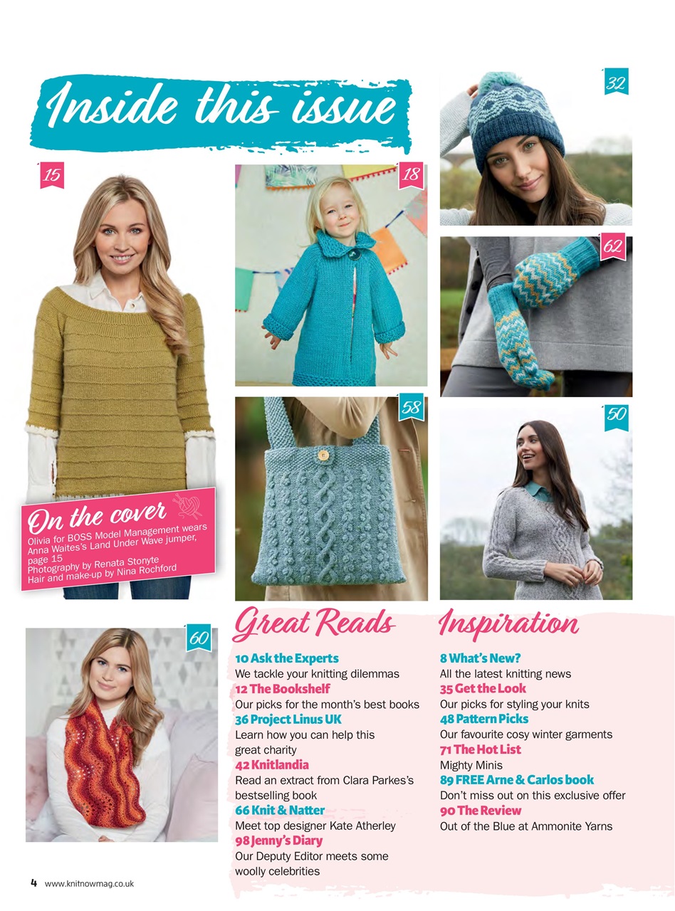 Knit Now Preview Pages