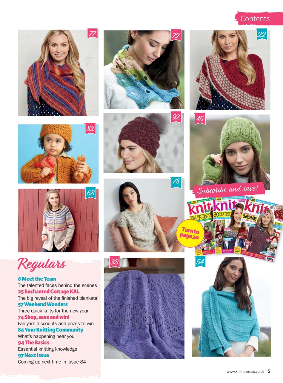 Knit Now Preview Pages