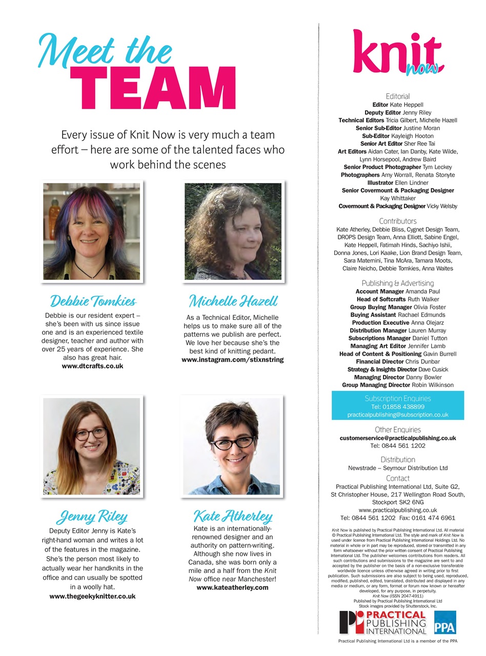 Knit Now Preview Pages