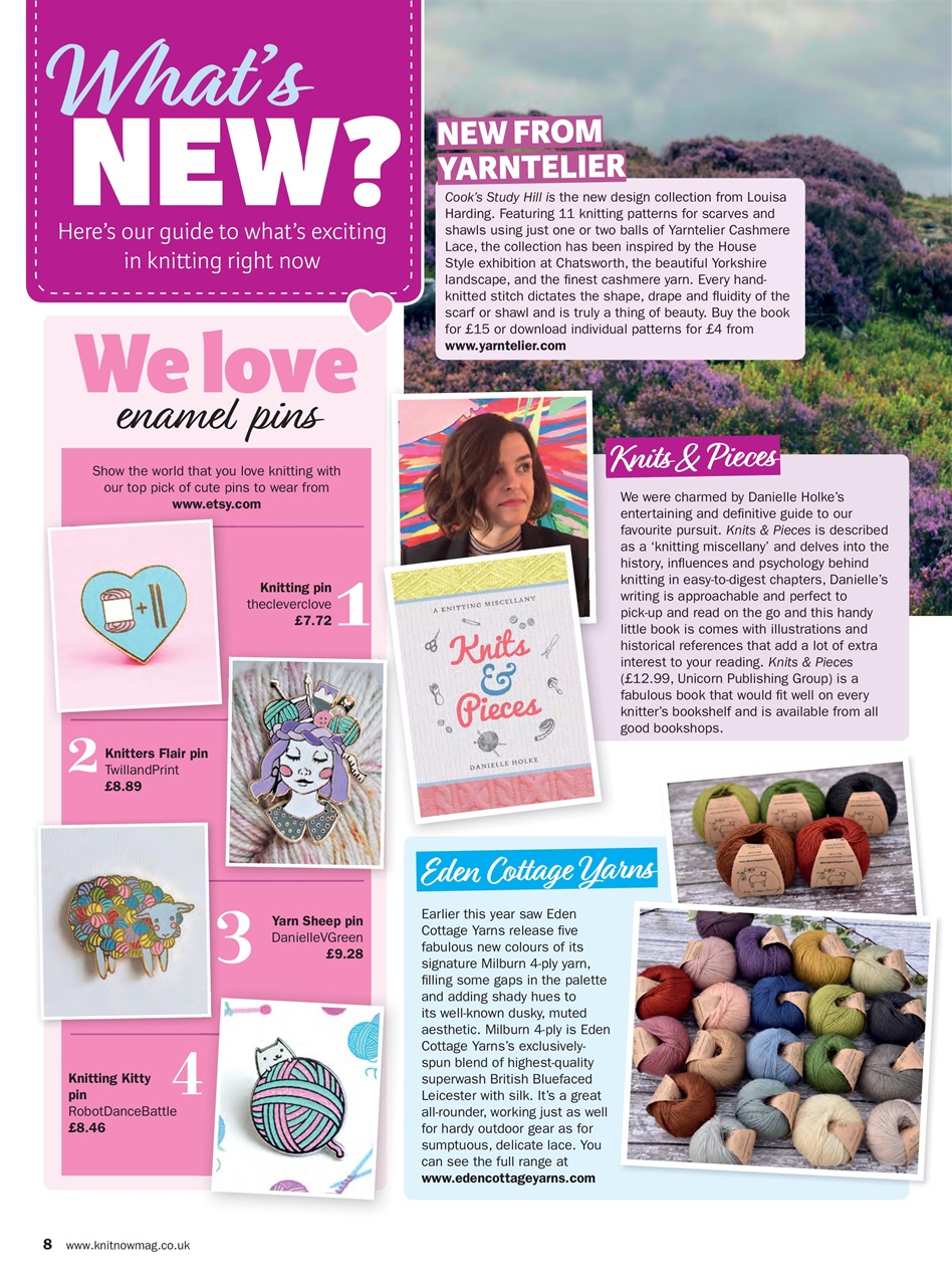 Knit Now Preview Pages