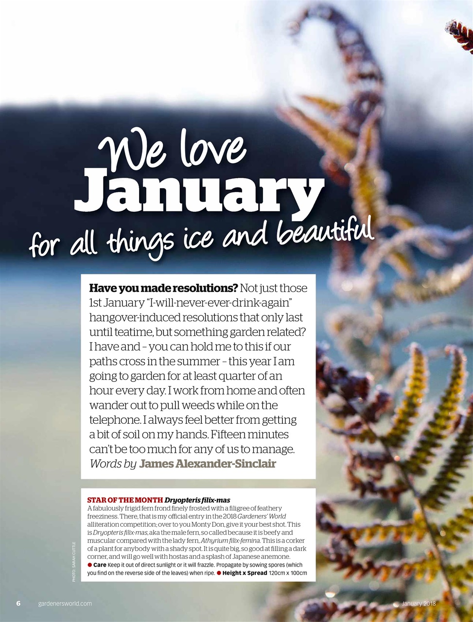 BBC Gardeners’ World Magazine Preview Pages