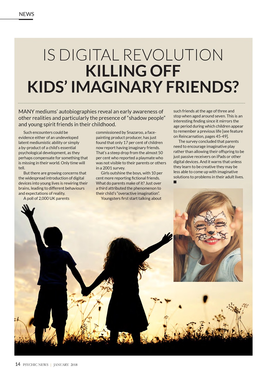 Psychic News Preview Pages