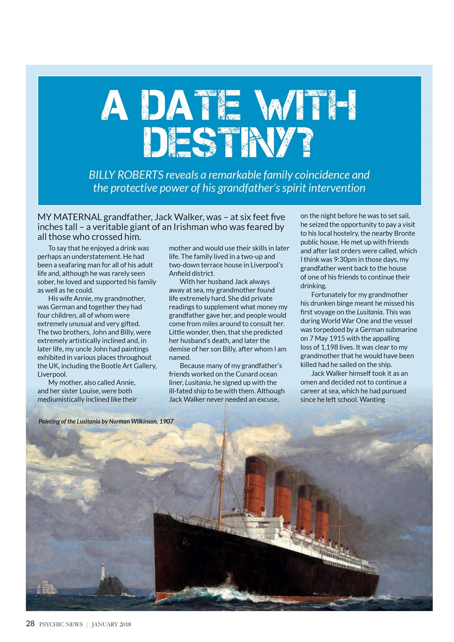 Psychic News Preview Pages