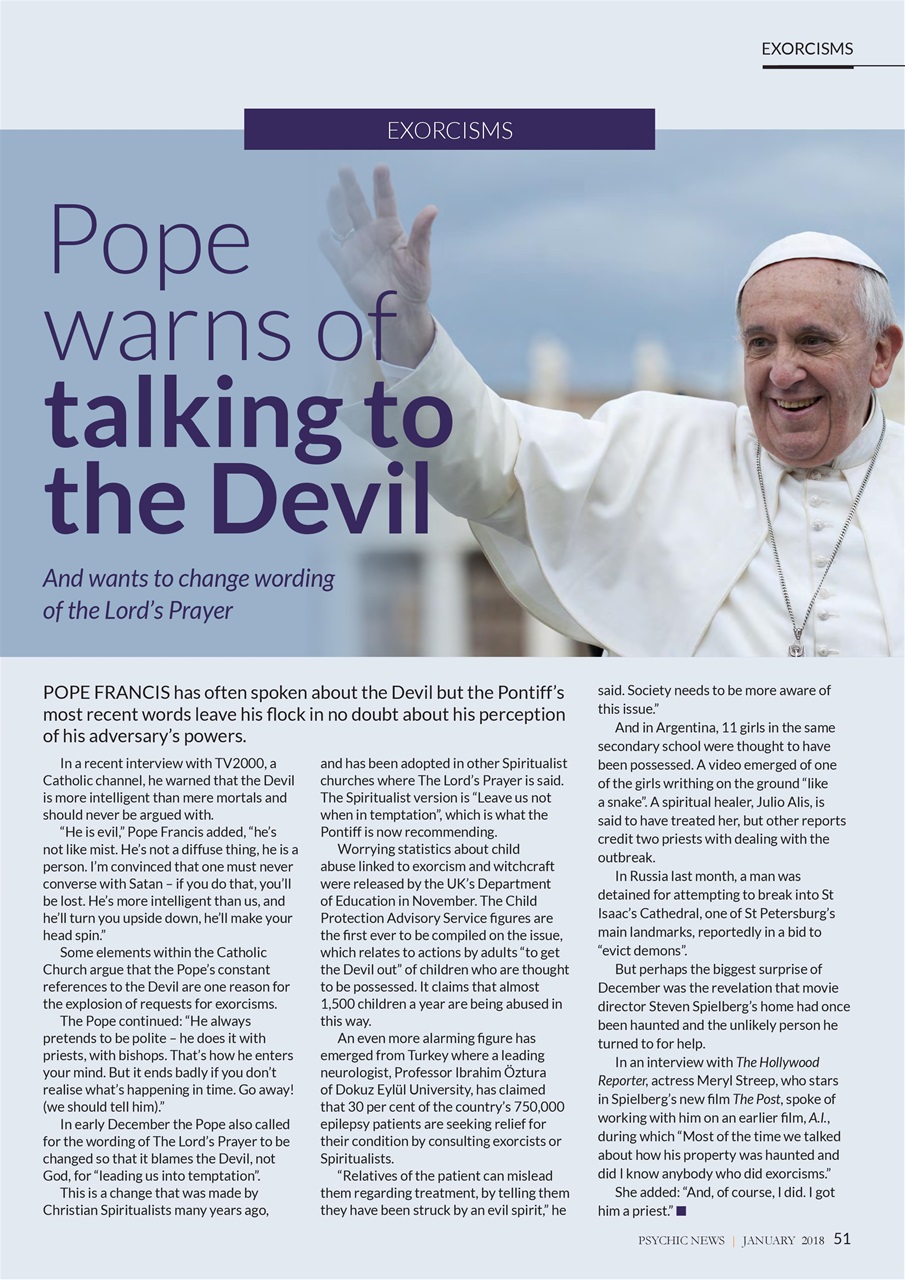 Psychic News Preview Pages