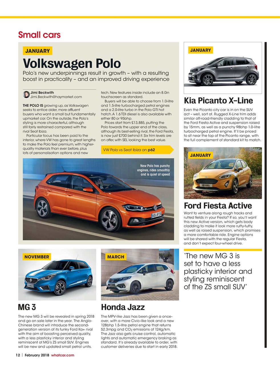 What Car? Preview Pages