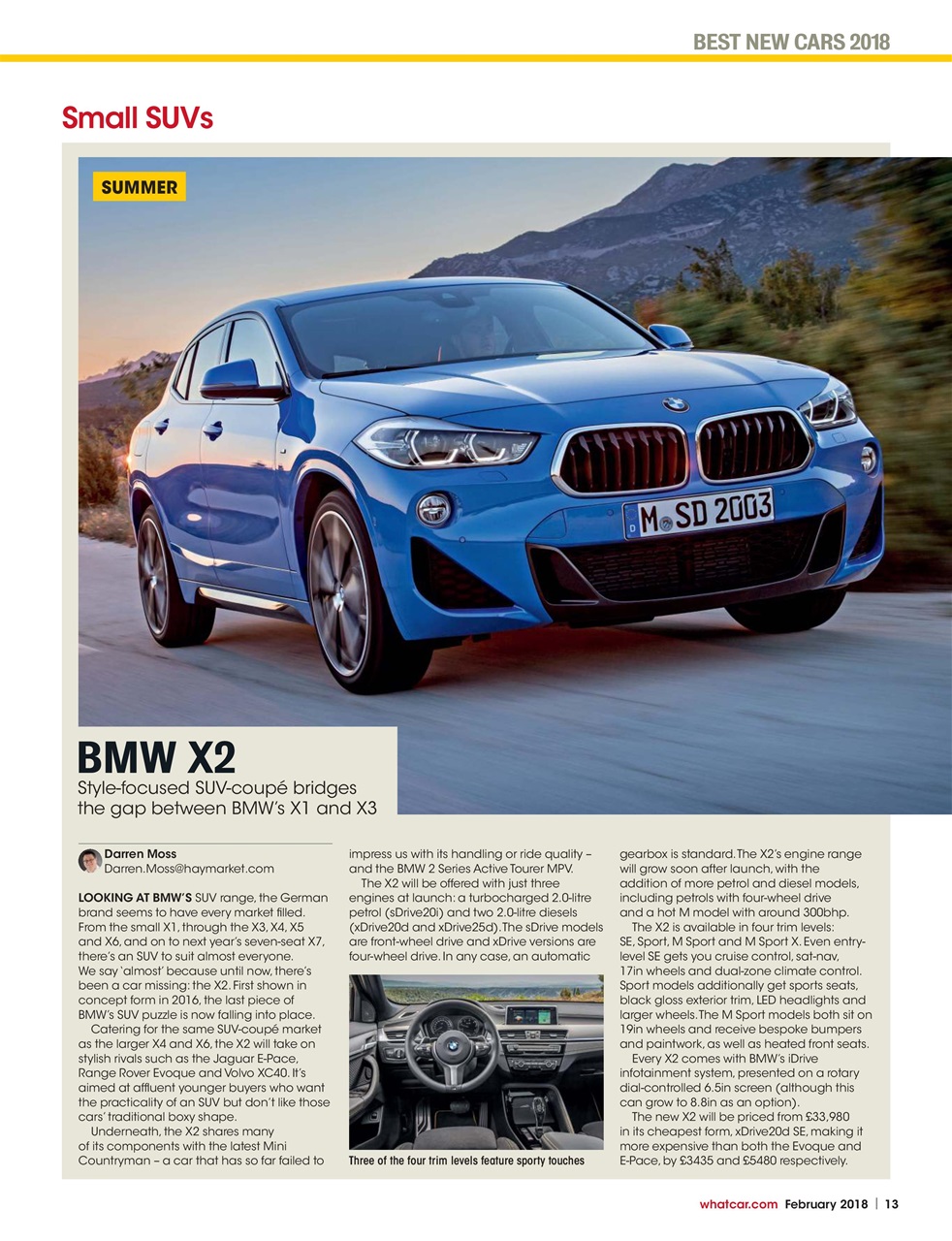 What Car? Preview Pages