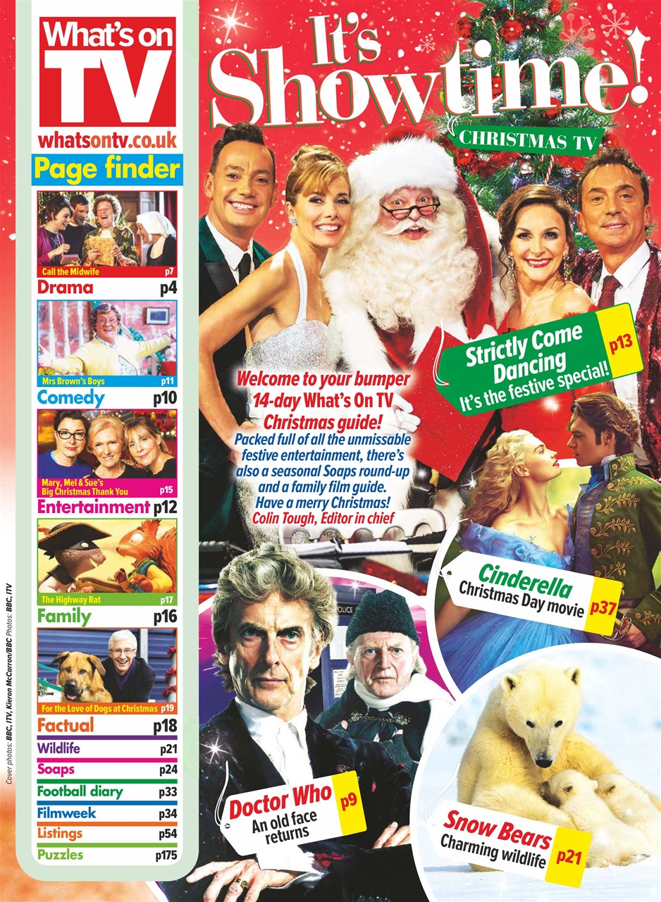 What's on TV Preview Pages