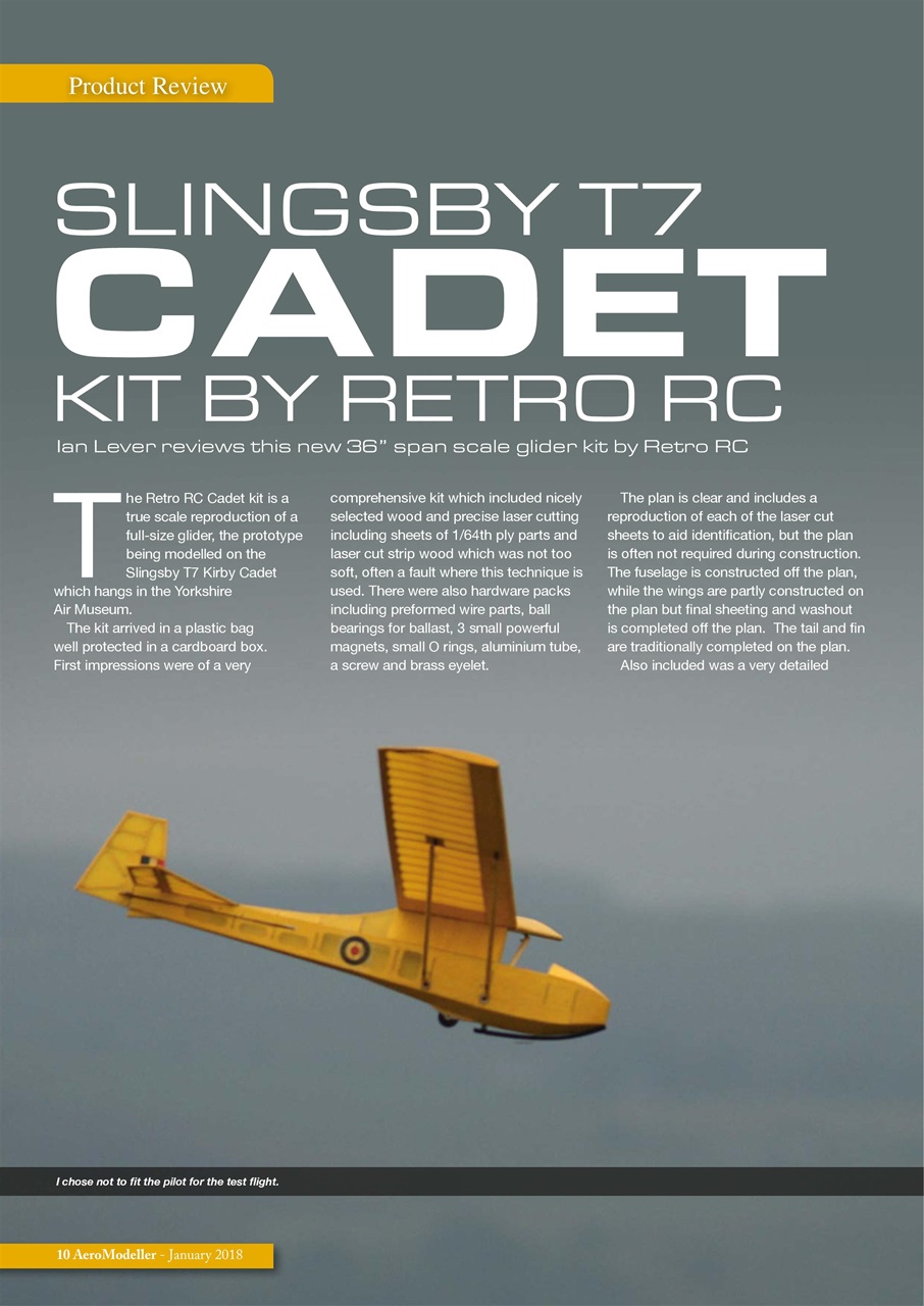 AeroModeller Preview Pages